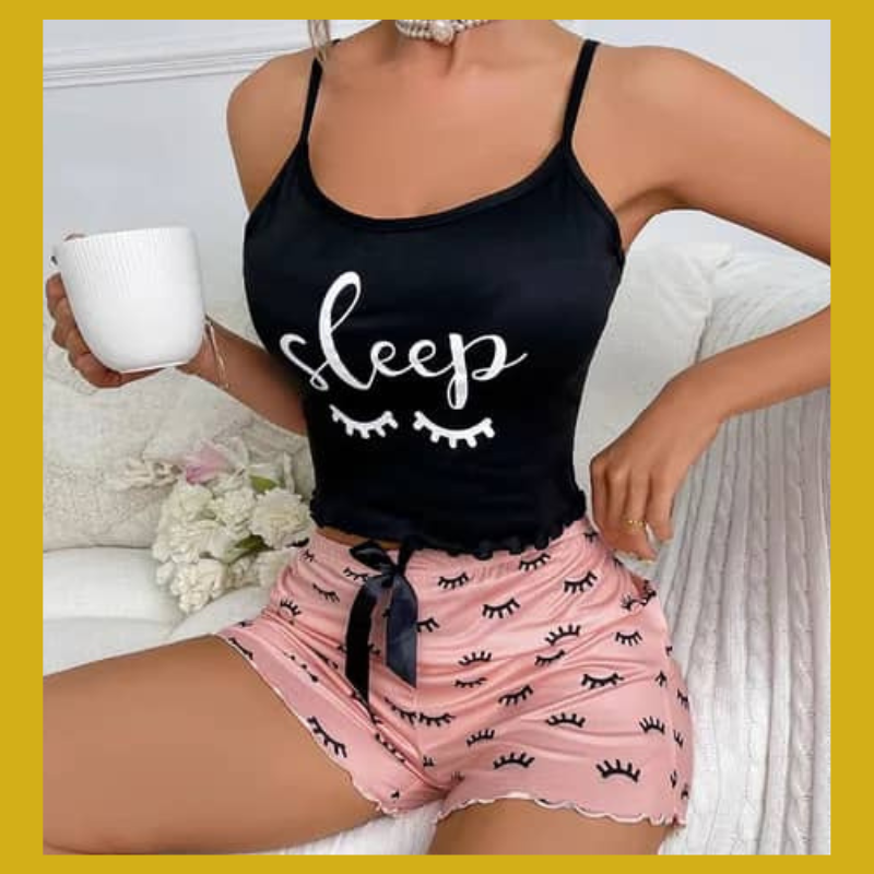 Ensemble dame pour nuit et plage